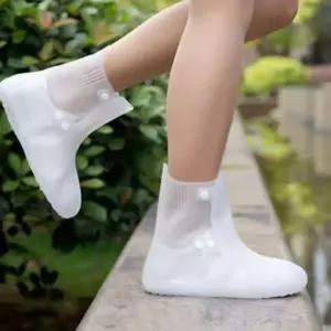 프루프 투명 신발 방수 타입 앵클 워터 커버 슈즈