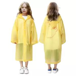 여아우비 레인코트 어린이우비 아동 초등생 심플 남아우비