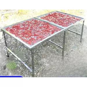 접이식 고추 건조대 건조 녹차 트레이 스테인레스 스틸 메쉬망 304