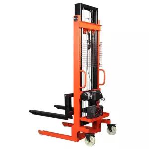 전동 팔레트 스태커 리프트 미니 운반기 유압 물류 장비