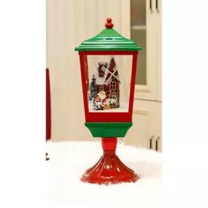 가로등 오르골 크리스마스 뮤직박스 소품 음악 무드등