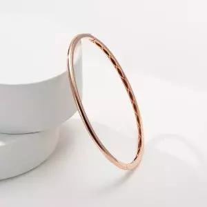 [더스톤즈]14K 심플 솔리드 뱅글 팔찌