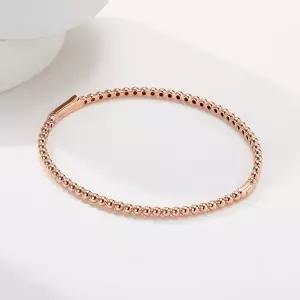 [더스톤즈]14K 심플 버블 뱅글 팔찌