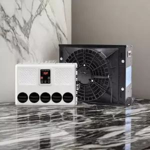 화물차 무시동에어컨 세로형 에어컨 설치가능 차박