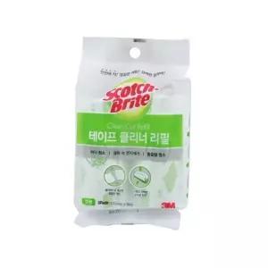 ( )테이프클리너 돌돌이 중형 리필 2개 10cm 롤테이프 롤 의류 먼지 머리카락 털제거