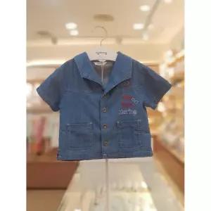 아가방 세이브존06 테오반팔데님셔츠 01S33110J2