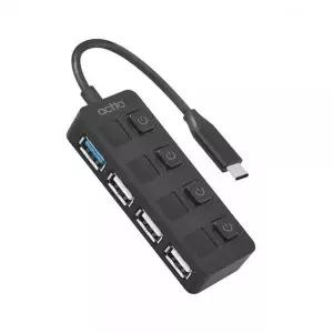 엑토 006XNL51 C타입 USB 3.2 2.0 개별 전원 멀티허브 HUB-41