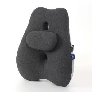 차량목쿠션 바른자세 높이조절 허리 등쿠션
