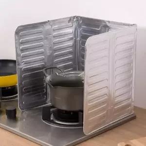 ( )기름튐방지 가스렌지 가드 가림막 버너 바람막이 84x39cm