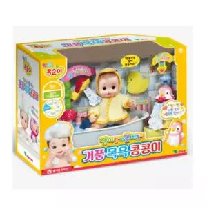 콩순이 거품목욕 콩콩이 인형 역할 놀이 장난감 선물 BNA
