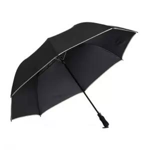 2단 접이식 반자동 블랙 대형 골프 우산 190T 방수 튼튼한 2단자 동우산 방풍