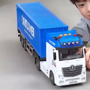 컨테이너 트레일러 3세 자동차 장난감 크리스마스 BNA