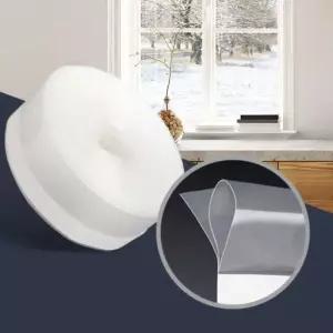 방풍지 문틈막이 패킹 고무재질 투명 현관 튜브형 3중구조 10M