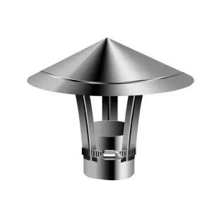 연통 역풍방지기 화목난로 삿갓 굴뚝 난로 부자재 스텐연통