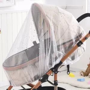 유모차 모기장 방충망 덮개 개모차 별