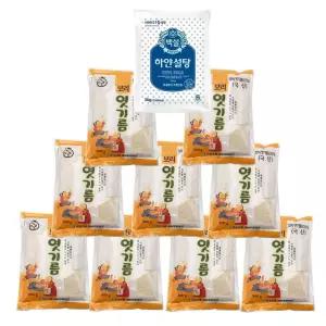 조청재료 금농 식혜만들기 엿기름가루 백설탕 10봉세트 3kg