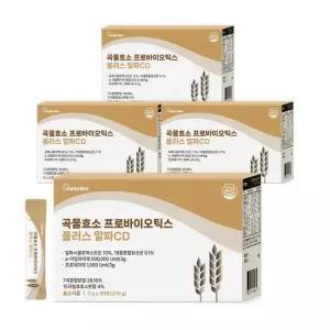 곡물효소 프로바이오틱스 플러스 알파CD 90포 4박스 총 12개월분
