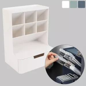 다용도 수납함 오거나이저 필기구 정리