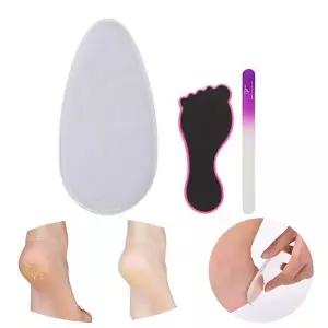 페디케어 304IPV13 물세척 자극무 각질제거 글라스 풋파일 세트