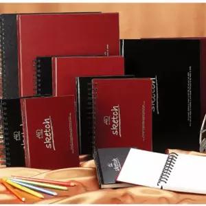 아트앤디자인 하드커버 양장스케치북 제본 트윈링 B4