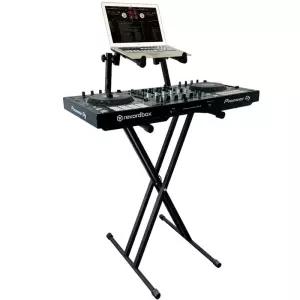 블루투스 DJ컨트롤러 테이블 2단 거치대 축제 사운드 클럽 받침대 믹싱 장비