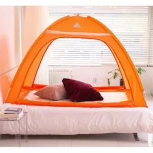 돔텐트 런웨이브 양문형 원터치 실내 난방텐트 1~2인용