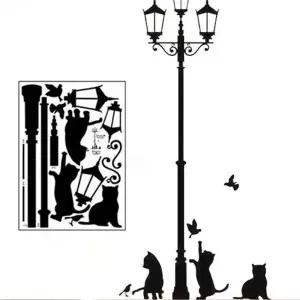 고양이스티커 벽지 스티커 월페이퍼 포인트벽지_18732350_667501