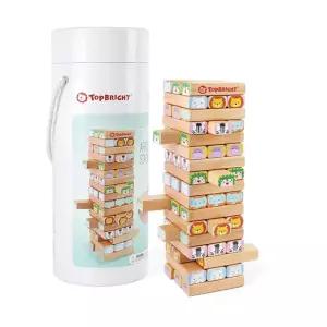 돌아기 원목교구 쌓기놀이 유아보드게임 엄마표 스포츠 협동