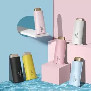 플랫 우양산 미니 양우산 초경량 휴대용 비비드컬러 우산 양산