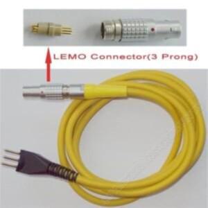 3핀 + 스타일 Lemo 커넥터와 호환 가능 유럽 표준 및 경도 시험기의 EQUOTIP 2 케이블에 적합