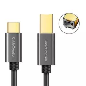 C타입 to USB 케이블 B타입 4.5M DAC 프린터 미디포트