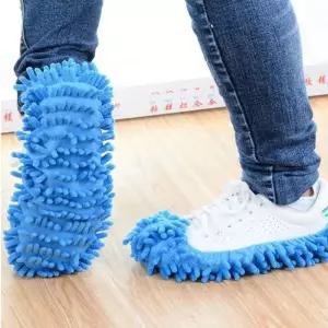 [투유몰][투유몰] 간편 걸레실내화 걸레덧신 거실용 발걸레 덧신형 (36116488)