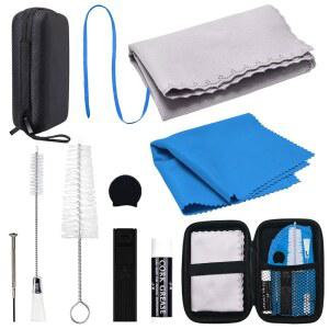 스카이네오 클라리넷 청소 키트, 색소폰 & 케어 관악기 및 목관 악기 케이스가 포함된 유지 관리 키트