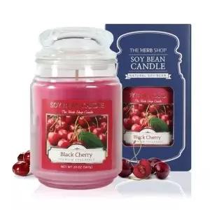 향기뿜뿜 567g 블랙체리 향초 실내방향제 소이캔들_18987152_667501