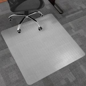 카펫용 대형 의자 매트 36인치 x 48인치 사무실 스튜디오 및 반려동물 공간용 튼튼한 책상 그립 스파이크가