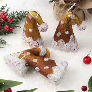 산타모자 쿠키모형 트리장식 오너먼트 4p세트_18984221_667501