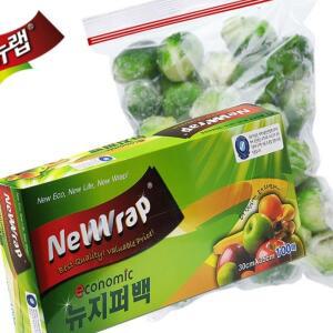 [2개구성] 랩 다회용 대용량100매 30x35 팩 락 뉴 비닐 AEWA024AE