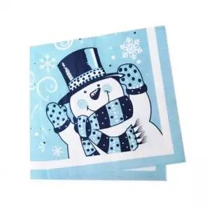 성탄절 테이블 장식소품 데코 크리스마스냅킨눈사람_18985660_667501