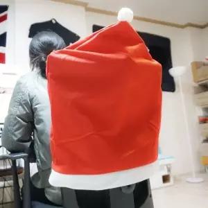 크리스마스 연말 파티 의자 커버 산타모자_18947165_667501