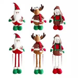 다리가 늘어나는 귀여운 크리스마스 키다리인형 산타/루돌프/눈사람      RAM
