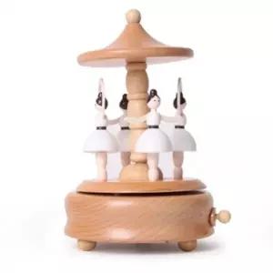 발레리나 나무 뮤직박스 태엽오르골 원목오르골 오르_18984674_667501