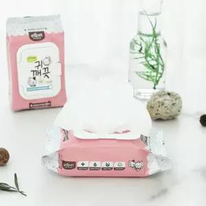 귓속을 깨끗하게 펫케어물티슈 30매 3개 눈물자국티슈 애견귀 눈물티슈 귀