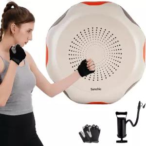 풍선 복싱 머신 글러브가 장착된 Sunchic 2025 신모델 장비 성인 및 청소년용 벽걸이 인터랙티브 전문 교육