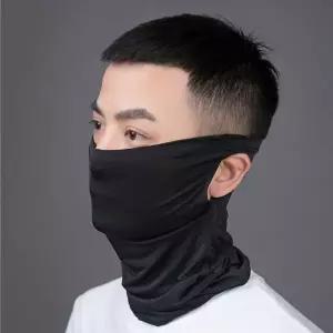 블랙 여름복면 블랙쿨마스크 쿨안면마스크 여름용안면마스크