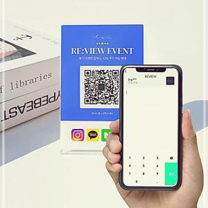 [2개구성] 스탠드 A4 안내 사이즈 판넬세로형 메뉴판 배너 아크릴 FLWF68888