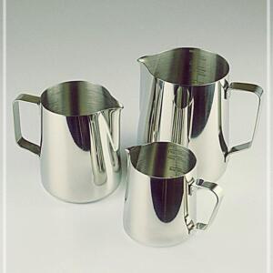 [2개구성] 밀크 바리스타 눈금형 카페 스팀피쳐 저그 350ml 스테인레스 우유 스팀기 스텐 LWC82D8E