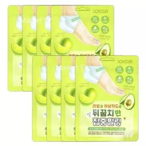 [셀러허브]소프리스 발뒤꿈치 필링마스크 8개 (S31786568)