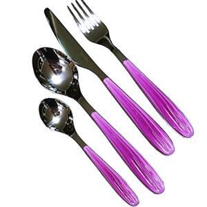 [2개구성] 니 양식기 커트러리 세트 스푼 나이크 포크 보라 학교 교실 학원 관공서 KW92485C