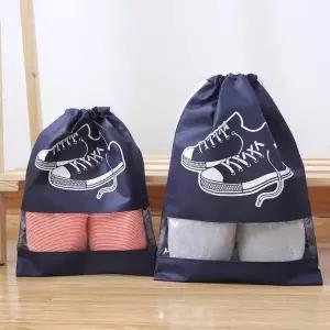 매너 신발 실내화 슬리퍼 보관 여행용 가방 부직포 파우치 다용도 위생백