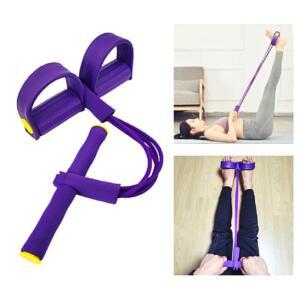 [2개구성] 올댓팩토리 홈트레이닝 4라인 고무밴드 스트레칭밴드 튜빙밴드 요가밴드 밴드그립바 DUWBE1B1C